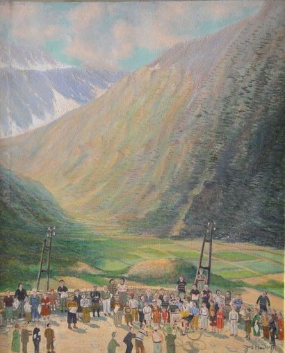 HUDSYN Joseph (1876-1960). Ecole Belge. 
