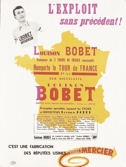Cycles Mercier. Quatre affiches publicitaires...