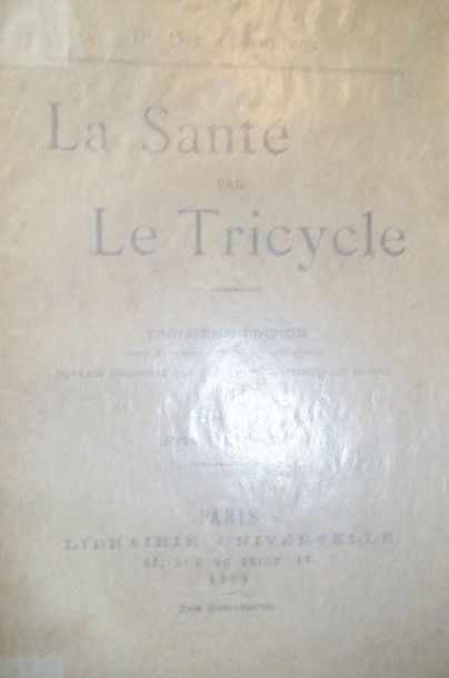 JENNINGS Oscar. La Santé par le Tricycle.

Paris,...