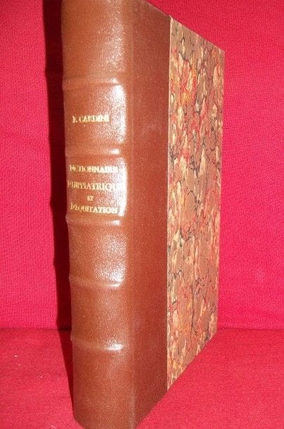 CARDINI (F.). Dictionnaire d'hyppiatrique...
