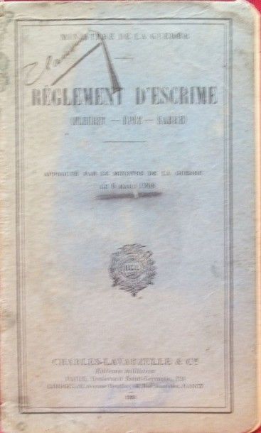 Tenue d'escrimeur avec Plastron, Masque,...