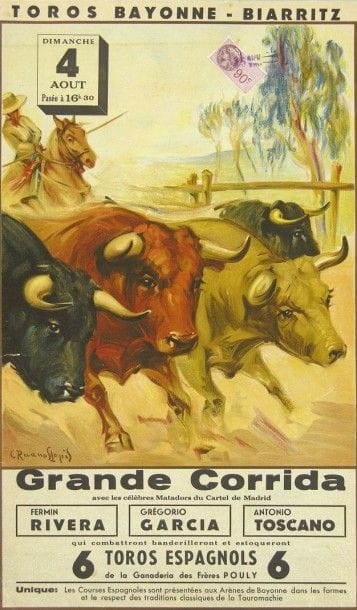 LLOPIS Ruano
Affiche lithographique pour...