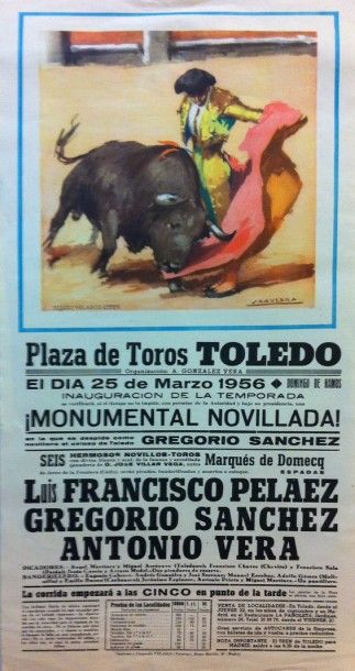 Ensemble de 5 affichettes. Trois pour les...
