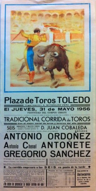 Ensemble de 5 affichettes. Trois pour les...
