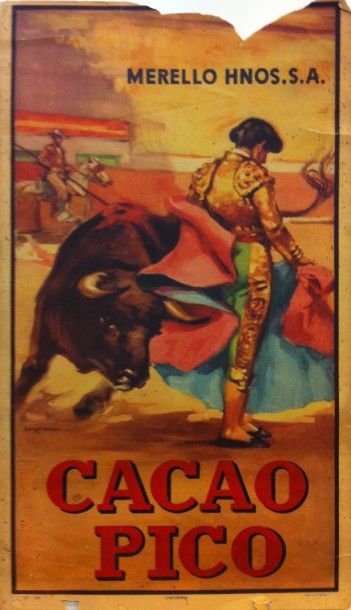 Ensemble de 5 affichettes sur divers Corridas...