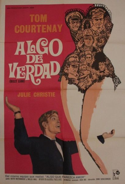 Affiche argentine du film Billy Liar 