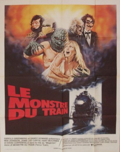 Affiche du film 'Le monstre du train' (1980)...