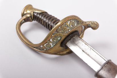 Sabre français, Mle 1845 - complet sauf

filigrane...
