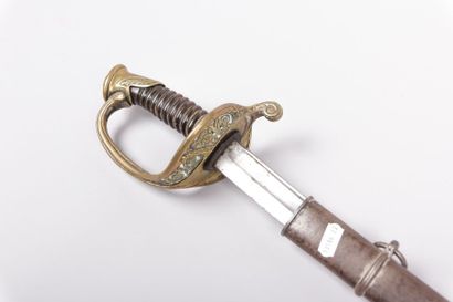 Sabre français, Mle 1845 - complet sauf

filigrane...