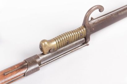 Fusil Chassepot Mle 1866 - N°78184 avec

baïonnette...