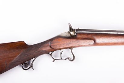 Carabine de tir par Galand (fabt) - canon

octogonal...