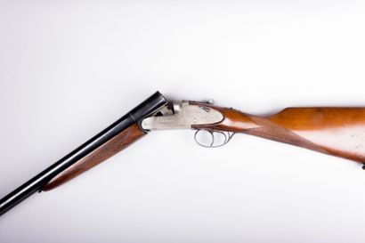 Fusil de chasse - canons juxtaposés -

platines...