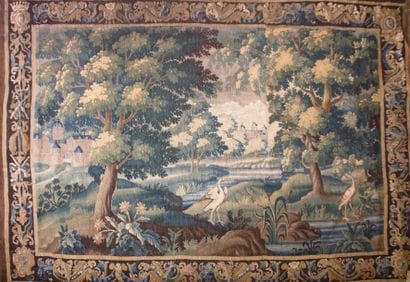 AUBUSSON, Manufacture de
Échassier dans un...