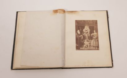 POZZI Pompeo (1817-1880), album de 8 photographies...