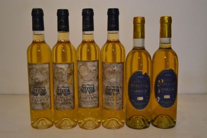 Lot de 6 blles comprenant :		

4 x 0,50 cl	CH....