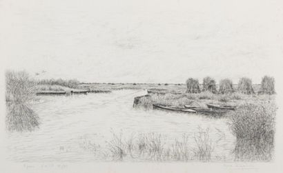 LEZARDIERE Aymar de (1917-1995)

Le marais

Lithographie...