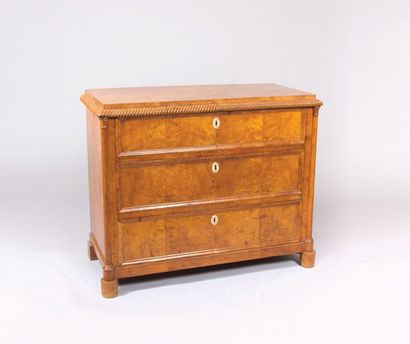 Commode en placage de bois blond

ouvrant...