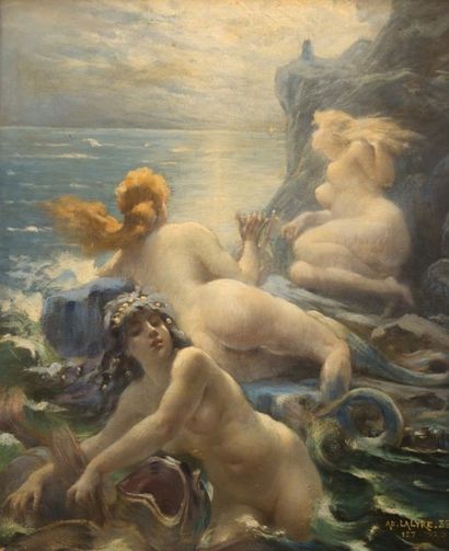 LALYRE Adolphe (1848-1933)

Naïades au crépuscule...