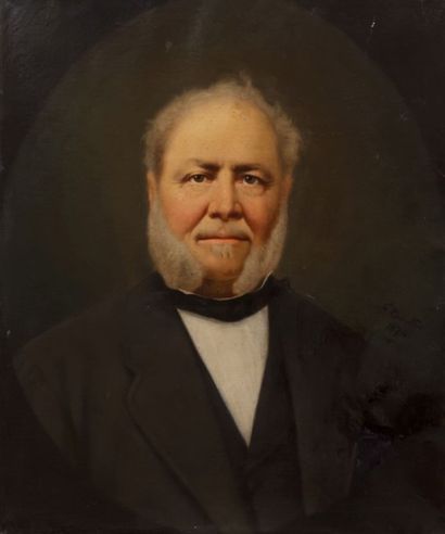 F.CAVALLI (XIXème siècle)

Portrait d'homme...