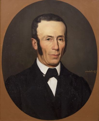 E. CHABORD (XIXème siècle)

Portrait d'homme...