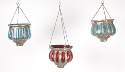 Lot de 3 suspensions/lanternes dans le goût...