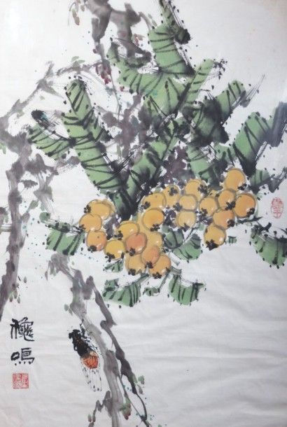 JIANGUO Tong (XXème siècle)

Aquarelle sur...