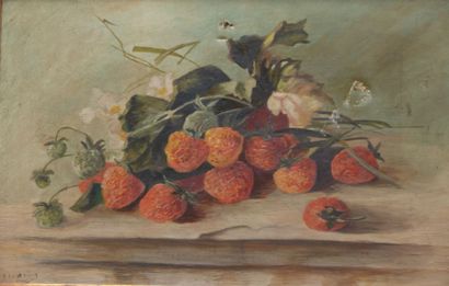 LAUREILHE Yvonne

Nature morte aux fraises

Huile...