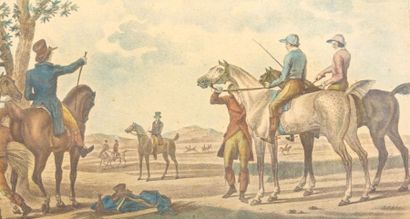Suite de quatre gravure d'après VERNET Carles...