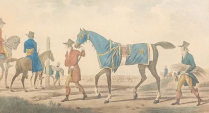 Suite de quatre gravure d'après VERNET Carles...