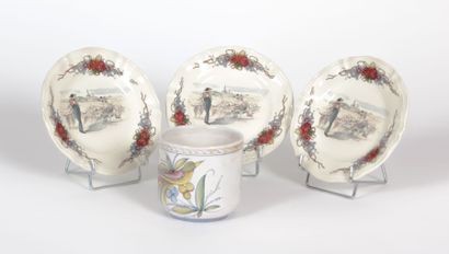 SARREGUEMINES - H.LOVX

Suite de trois assiettes...
