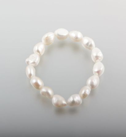 Bracelet de perles de culture d'eau douc...