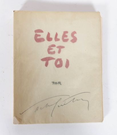 GUITRY Sacha. Elle et Toi. Edition Raoul...