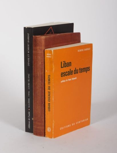 Ensemble de trois ouvrages brochés : 

-...