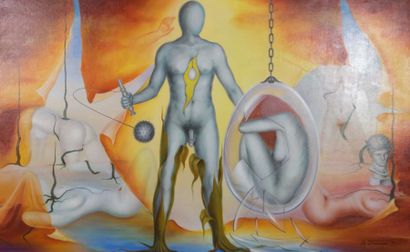 DOMINIQUE Ch. (XXème siècle)

Fantasme

Huile...