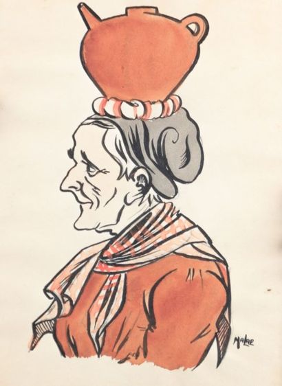 MALAPERT Louis Maurice dit MALAP

(1889-1958)

Vieille...