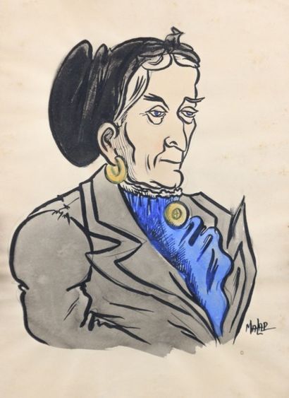 MALAPERT Louis Maurice dit MALAP

(1889-1958)

Vieille...