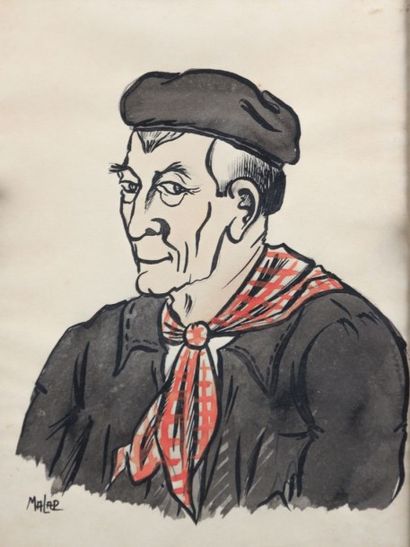 MALAPERT Louis Maurice dit MALAP

(1889-1958)

Homme...