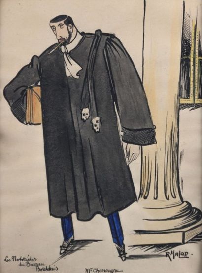 MALAPERT Louis Maurice dit MALAP

(1889-1958)

Les...