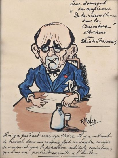 MALAPERT Louis Maurice dit MALAP

(1889-1958)

Sem...