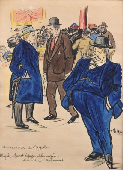 MALAPERT Louis Maurice dit MALAP

(1889-1958)

Au...