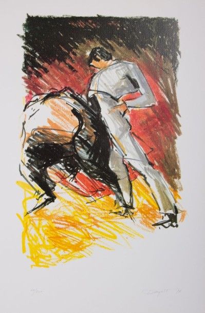 DAUGUET Jean-Claude (1939-2002)

Torero 

Lithographie...