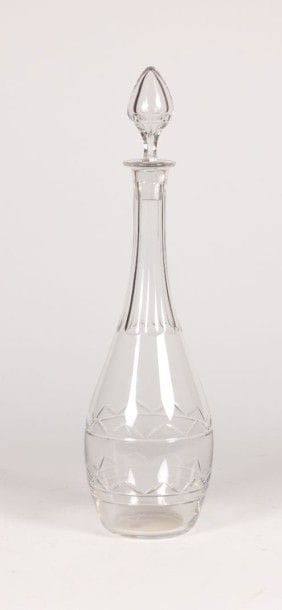 BACCARAT

Carafe en cristal translucide et...