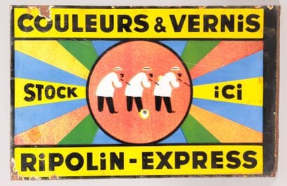 RIPOLIN

Enseigne double face émaillée

(sauts,...
