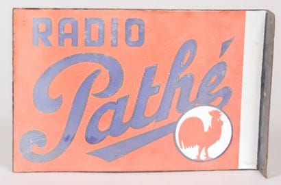 RADIO PATHÉ

Enseigne double face en tôle...