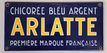 ARLATTE

plaque émaillée

(usures d'usage)

34...