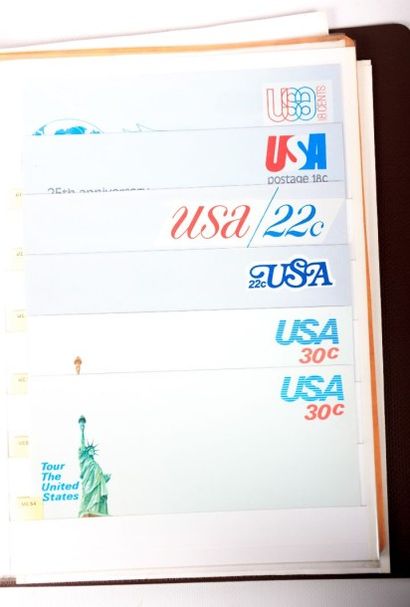 Deux albums dont USA carnets et entiers ...