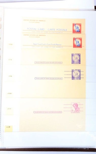 Deux albums dont USA carnets et entiers ...