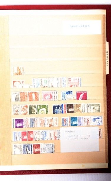 Un album dont Danemark, Islande. Bloc fe...