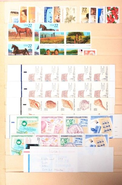 Un album dont Etats Unis, carnets et divers....