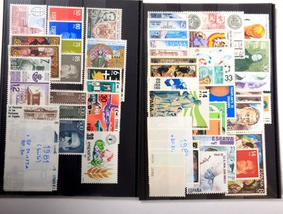 un volume dont Espagne, bloc Picasso, Andorre,...